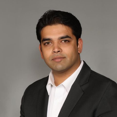 This is a profile image of Charag Krishnan